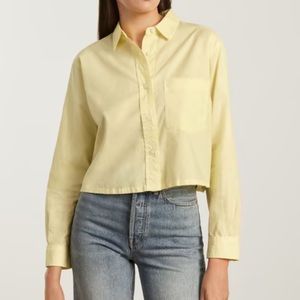 Everlane Yellow Button Down Shirt